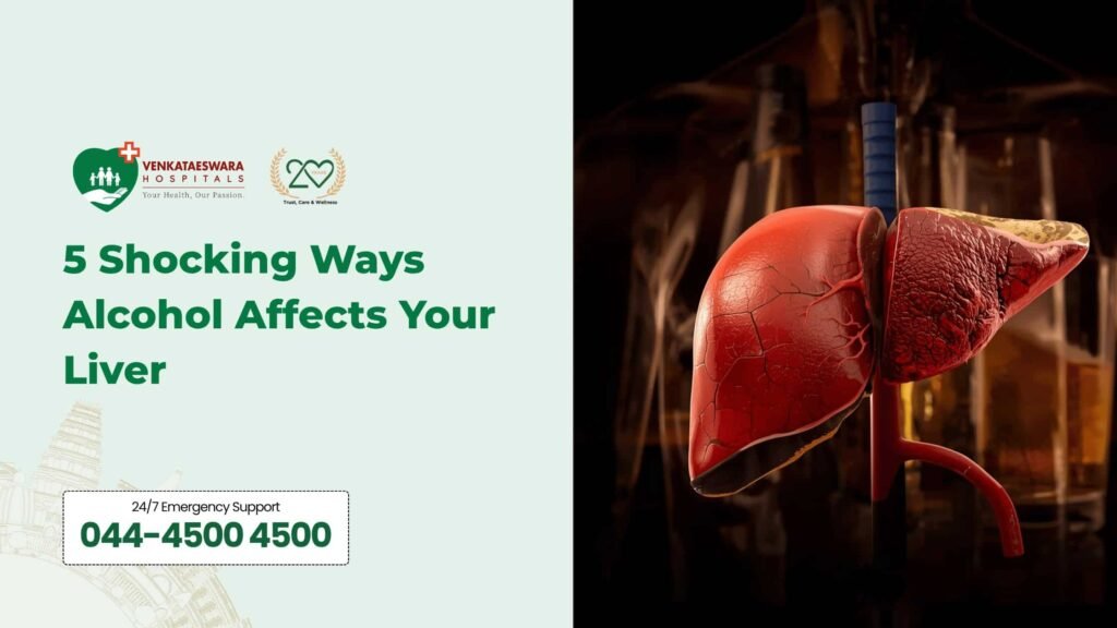 Alcohol effects on liver