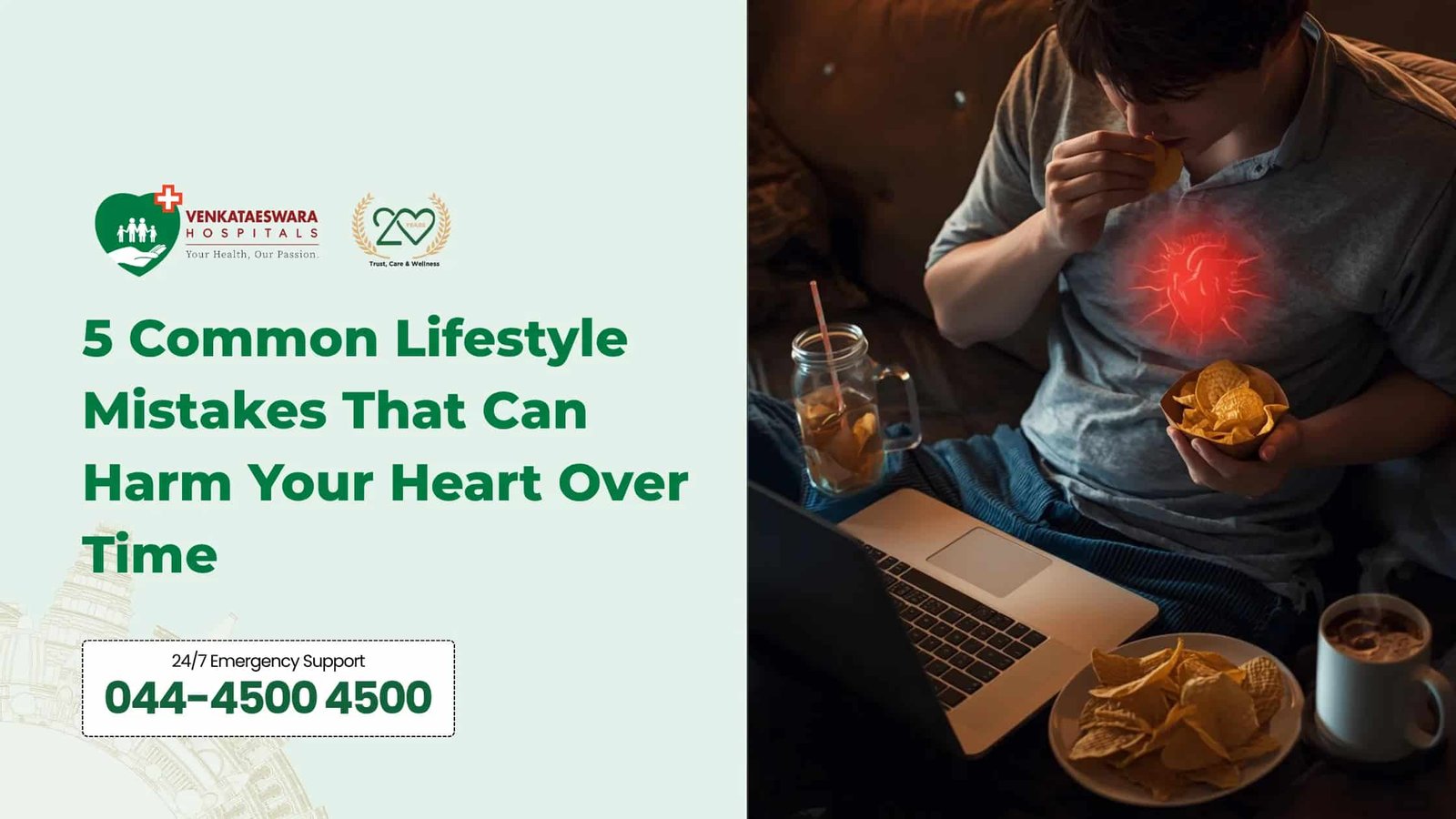5 Common Lifestyle Mistakes That Can Harm Your Heart Over Time