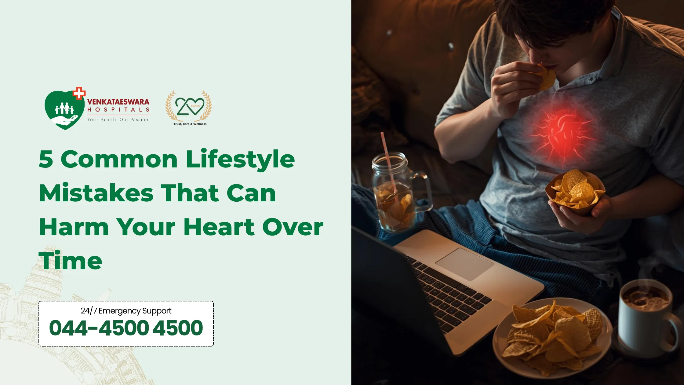 5 Common Lifestyle Mistakes That Can Harm Your Heart Over Time