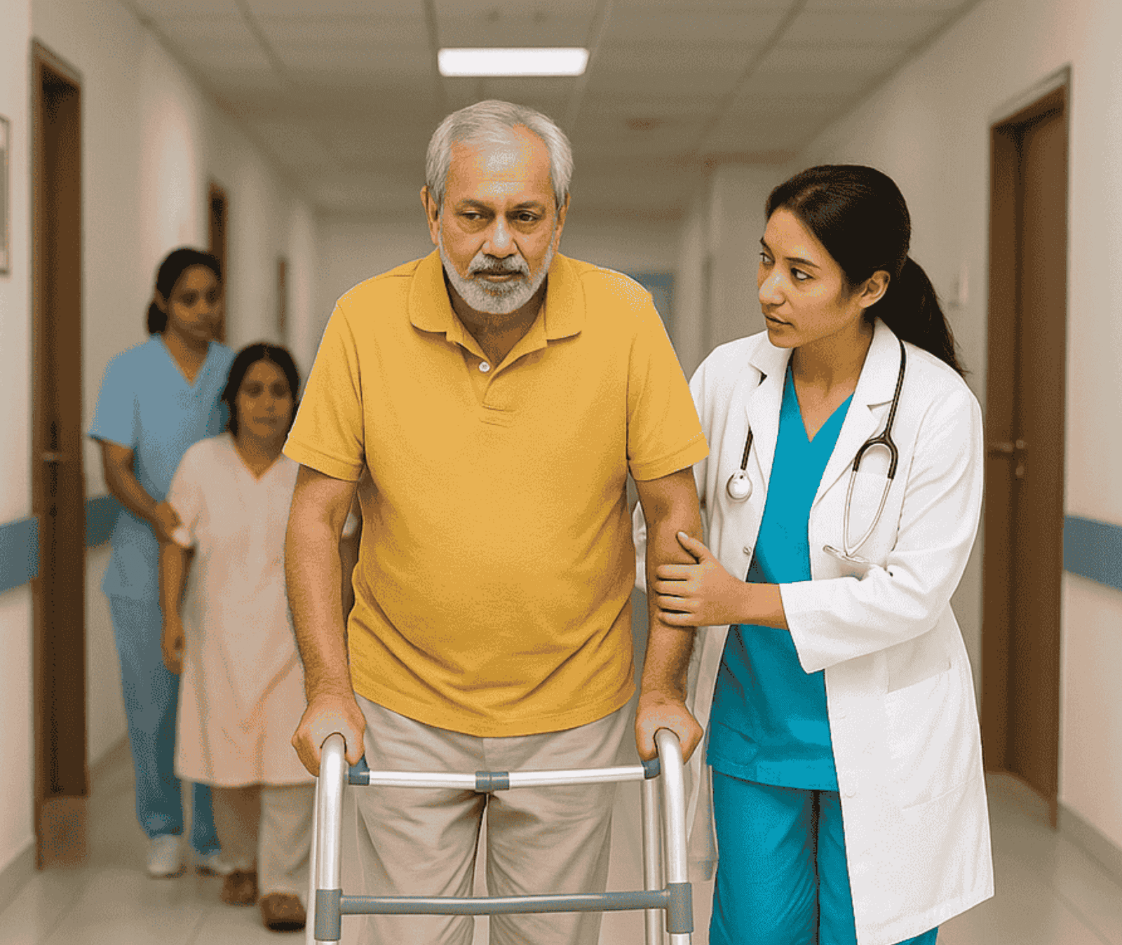 Ambulation mobilisation in Chennai (1)