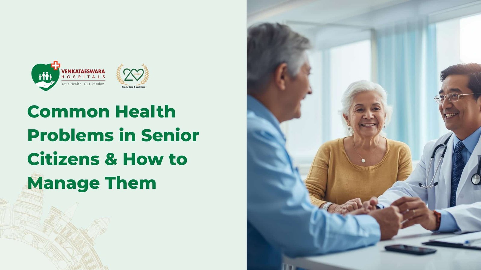 Common Health Problems in Senior Citizens & How to Manage Them