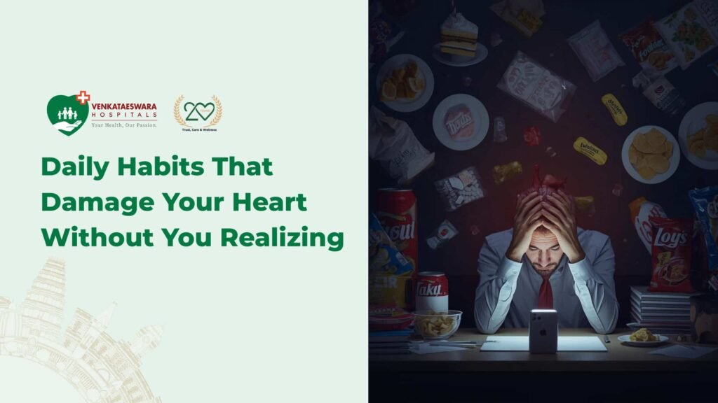 Daily Habits That Damage Heart Health