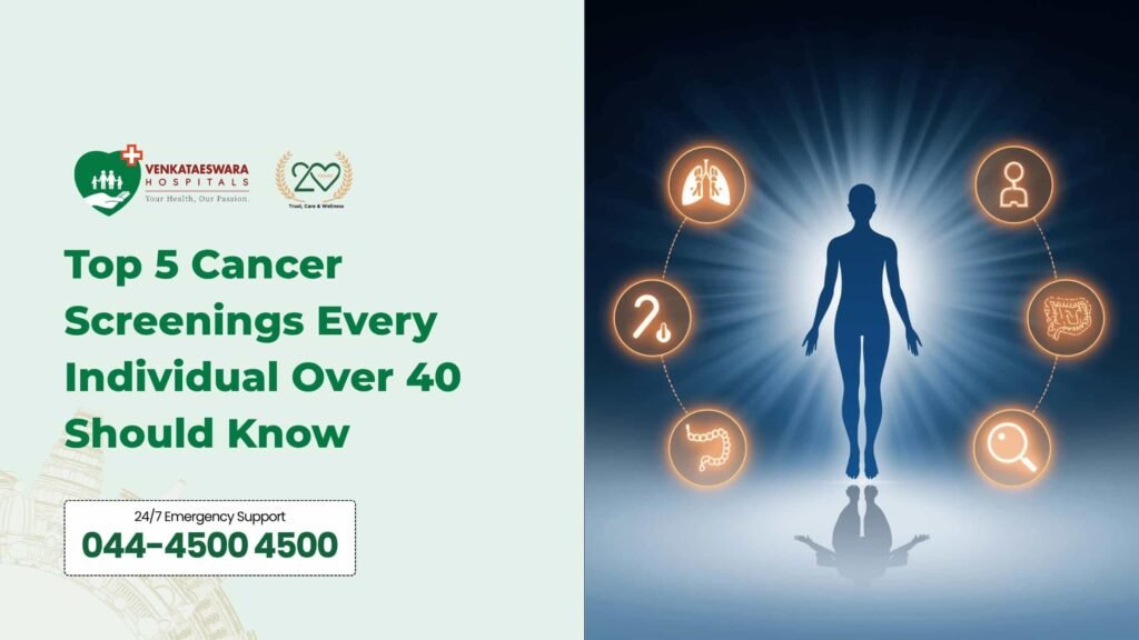 Cancer Screenings Over 40